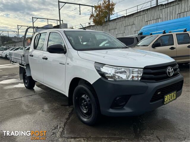 2016 TOYOTA HILUX WORKMATE TGN121R UTILITY