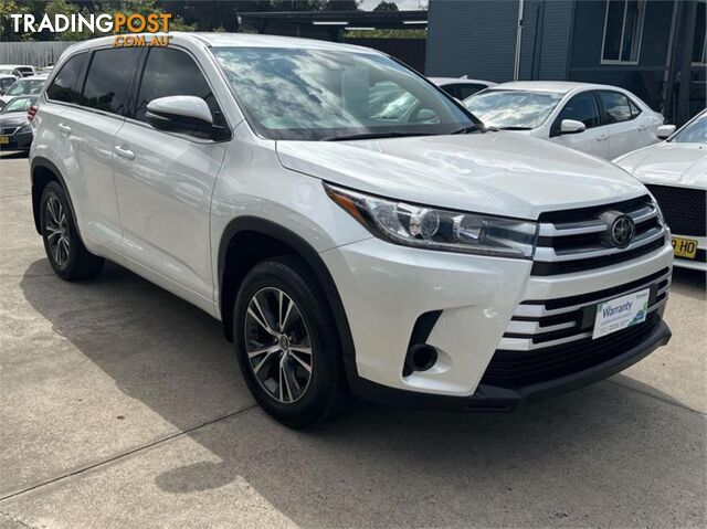 2019 TOYOTA KLUGER GX GSU50R WAGON