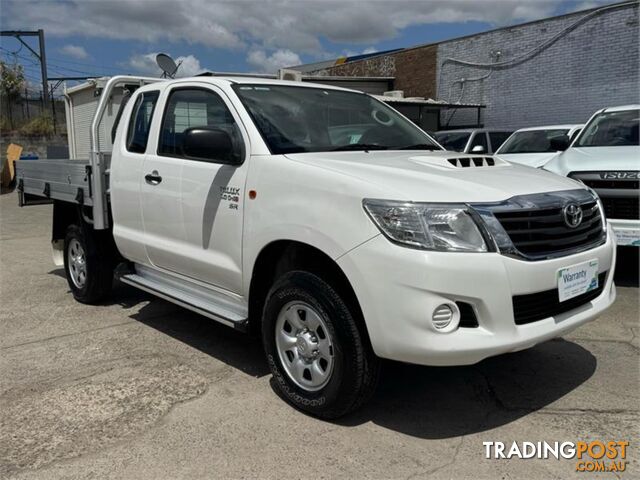 2012 TOYOTA HILUX SR KUN26RMY12 CAB CHASSIS