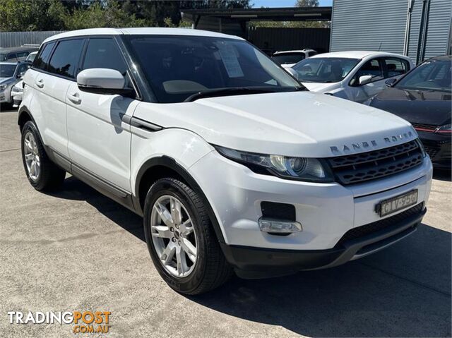 2012 LANDROVER RANGEROVEREVOQUE TD4PURE L53812MY WAGON