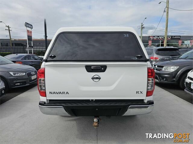 2016 NISSAN NAVARA RX D23S2 CAB CHASSIS