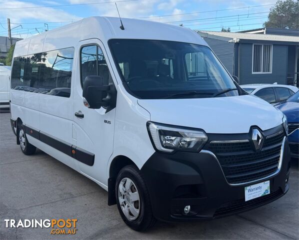 2021 RENAULT MASTER PRO110KW X62PHASE2MY21 BUS