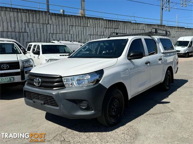 2018 TOYOTA HILUX WORKMATE GUN122R UTILITY