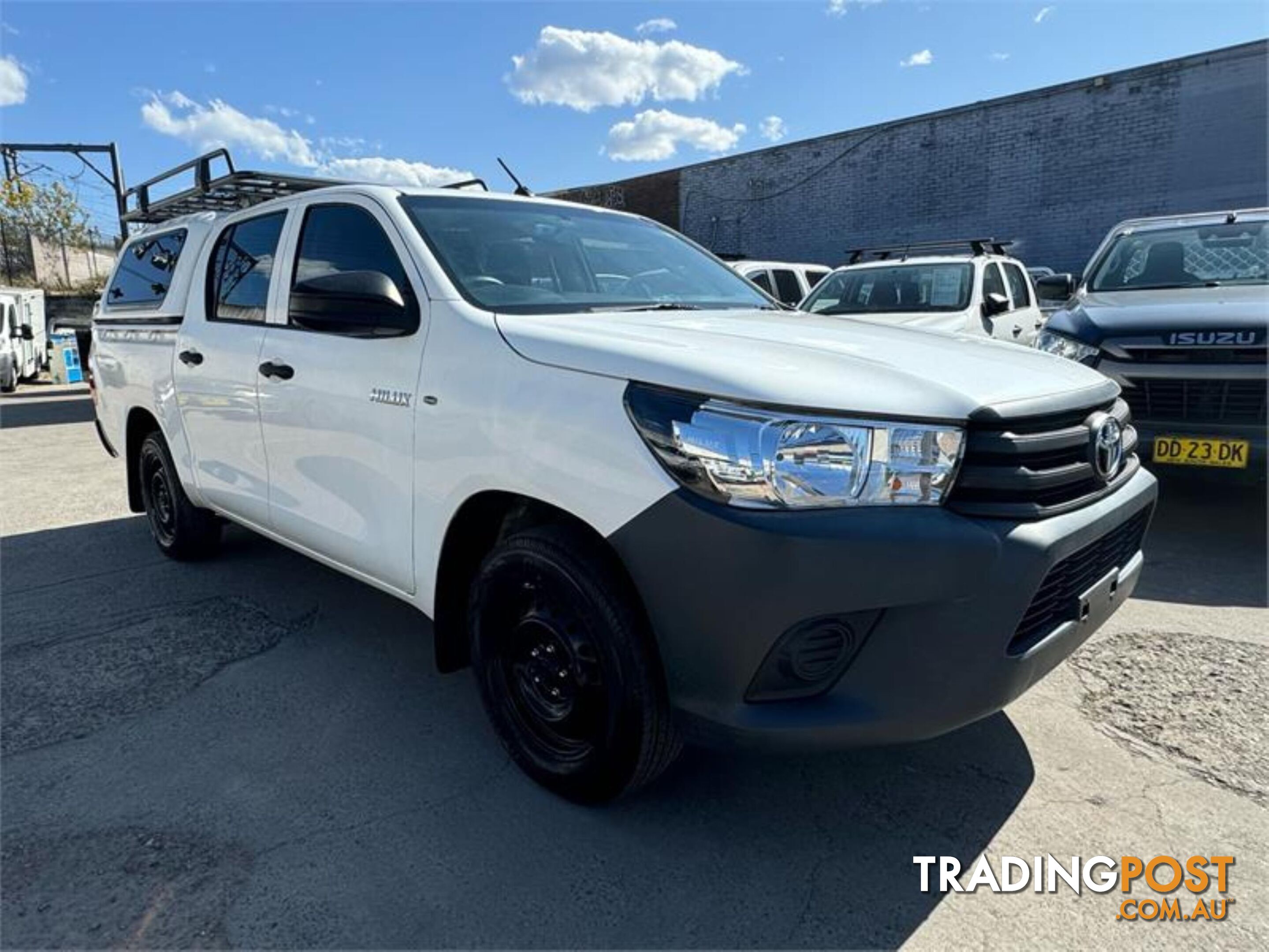 2018 TOYOTA HILUX WORKMATE GUN122R UTILITY