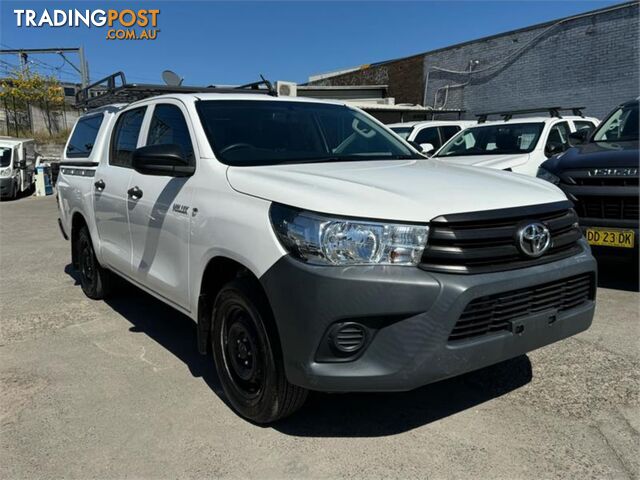 2018 TOYOTA HILUX WORKMATE GUN122R UTILITY