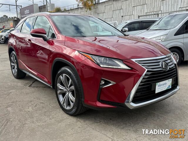 2018 LEXUS RX RX300LUXURY AGL20R WAGON