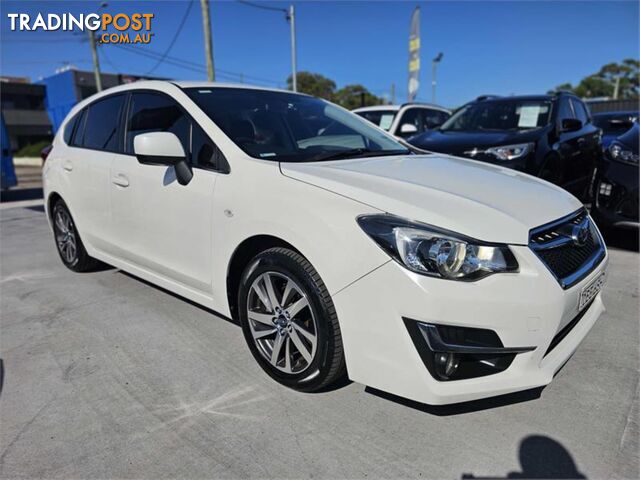 2015 SUBARU IMPREZA 2 0IPREMIUM G4MY15 HATCHBACK