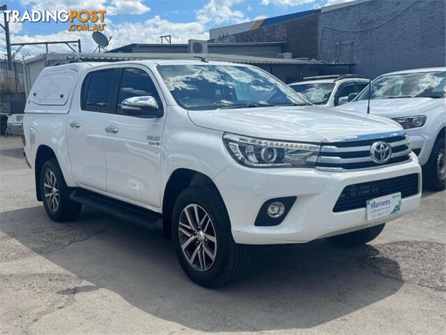 2018 TOYOTA HILUX SR5 GUN126R UTILITY