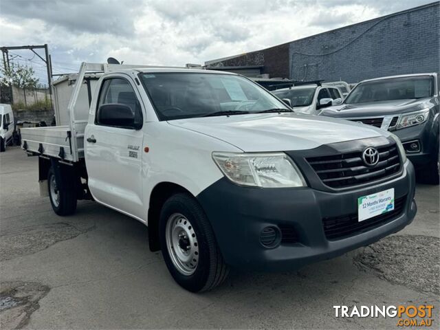 2014 TOYOTA HILUX WORKMATE TGN16RMY14 CAB CHASSIS