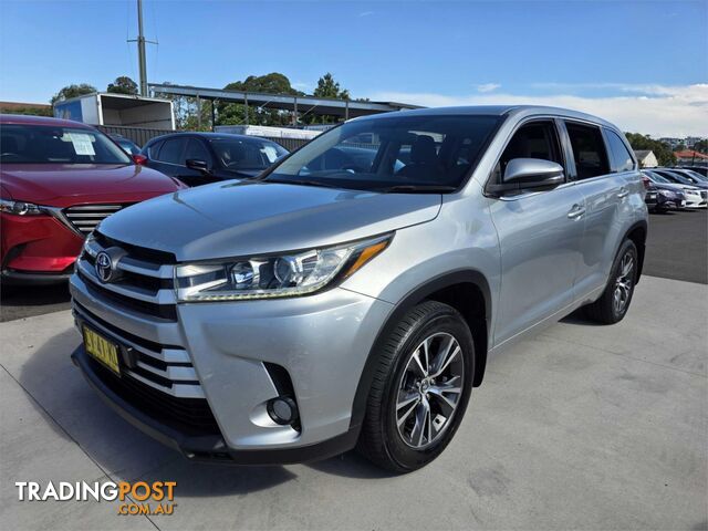 2017 TOYOTA KLUGER GX GSU55R WAGON