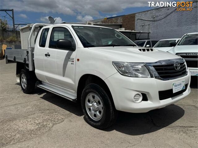 2012 TOYOTA HILUX SR KUN26RMY12 CAB CHASSIS