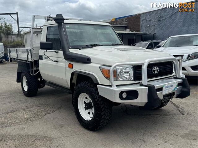 2018 TOYOTA LANDCRUISER WORKMATE VDJ79R CAB CHASSIS