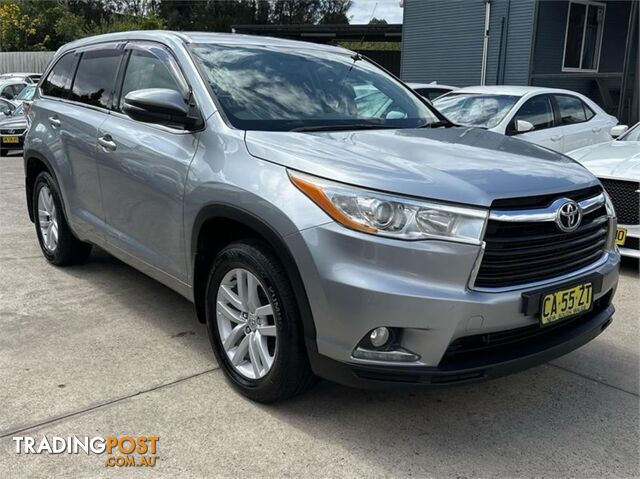 2014 TOYOTA KLUGER GX GSU55R WAGON