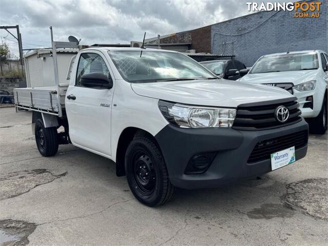 2018 TOYOTA HILUX WORKMATE TGN121R CAB CHASSIS