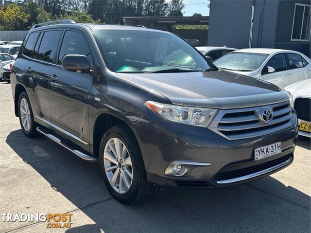 2012 TOYOTA KLUGER ALTITUDE GSU40RMY12 WAGON