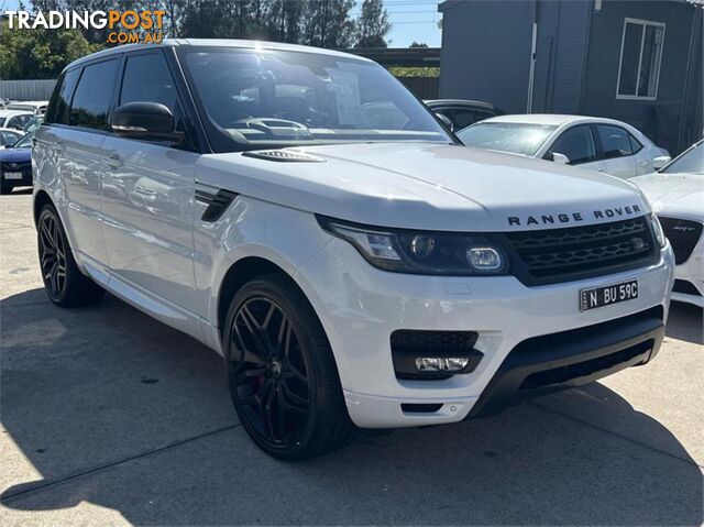 2016 LANDROVER RANGEROVERSPORT SDV8HSEDYNAMIC L49416 5MY WAGON