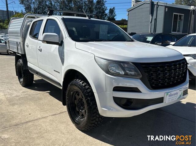 2016 HOLDEN COLORADO LS RGMY17 CAB CHASSIS