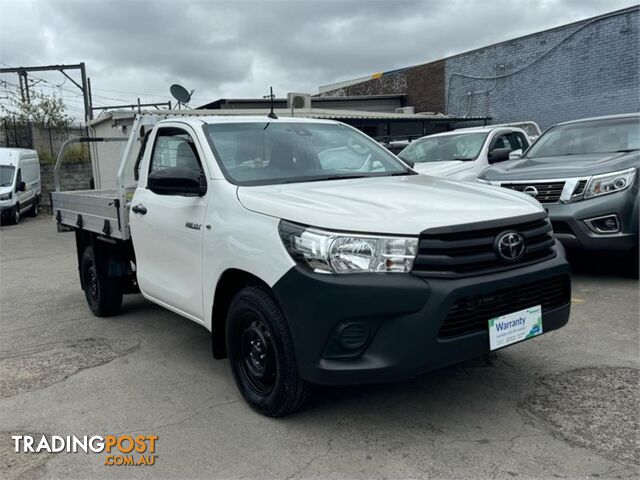 2020 TOYOTA HILUX WORKMATE TGN121R CAB CHASSIS