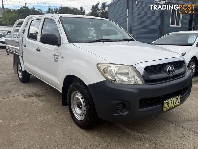 2009 TOYOTA HILUX WORKMATE TGN16RMY09 UTILITY