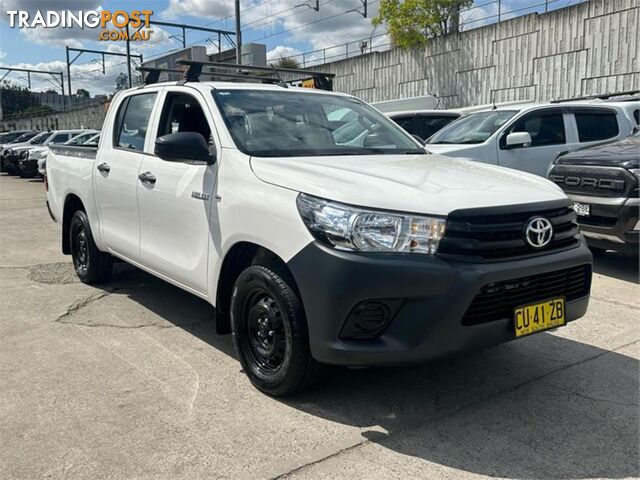 2019 TOYOTA HILUX WORKMATE TGN121R UTILITY