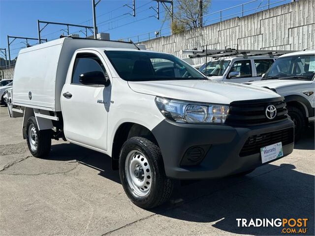 2017 TOYOTA HILUX WORKMATE GUN125R CAB CHASSIS