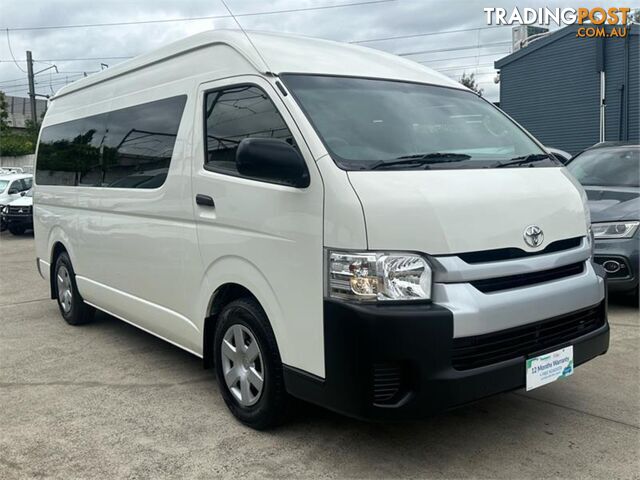 2018 TOYOTA HIACE COMMUTER TRH223R BUS