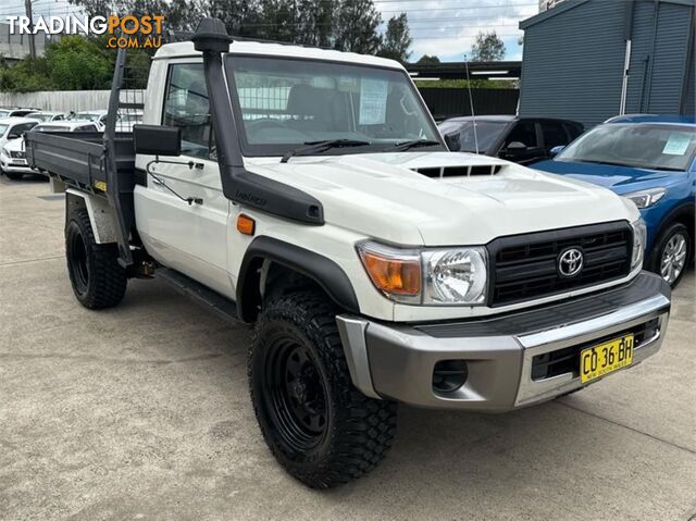 2017 TOYOTA LANDCRUISER WORKMATE VDJ79R CAB CHASSIS