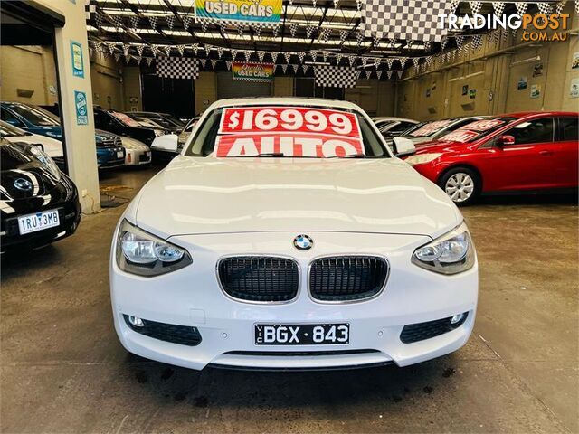 2013 BMW 1 Series 118d F20 MY0713 Hatchback