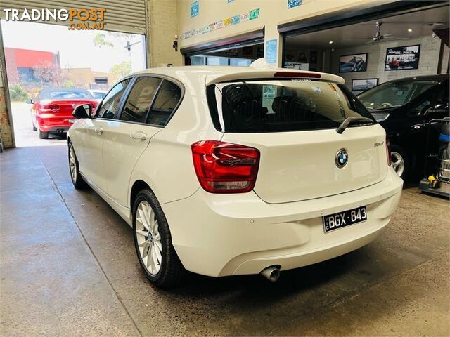 2013 BMW 1 Series 118d F20 MY0713 Hatchback