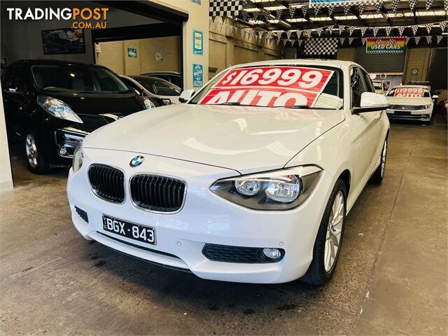 2013 BMW 1 Series 118d F20 MY0713 Hatchback