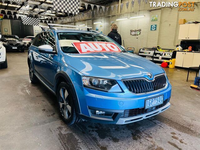 2016 SKODA Octavia Scout Premium 132TSI NE MY16 Wagon