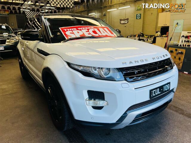 2012 Land Rover Range Rover Evoque SD4 Dynamic L538 12MY Wagon