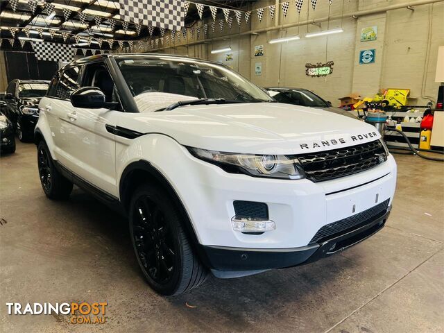 2014 Land Rover Range Rover Evoque TD4 Pure Tech L538 14MY Wagon