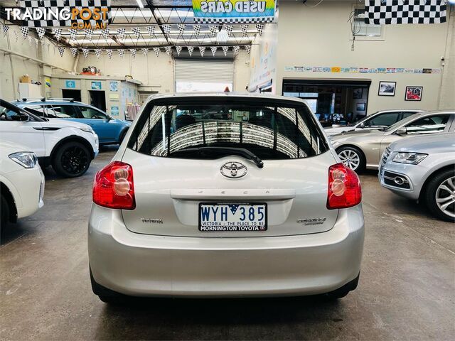 2009 Toyota Corolla Ascent ZRE152R Hatchback