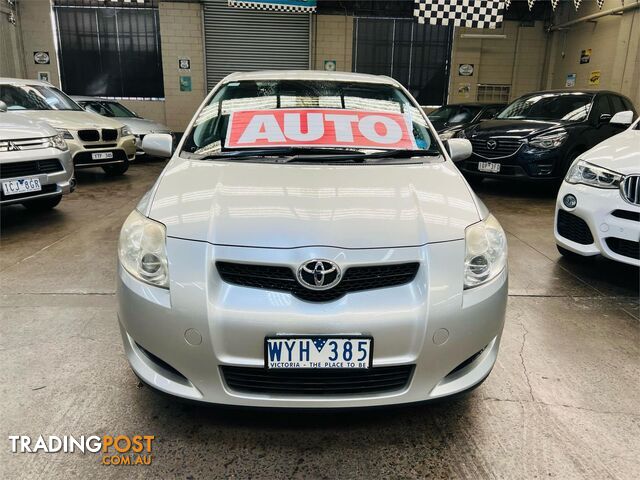 2009 Toyota Corolla Ascent ZRE152R Hatchback