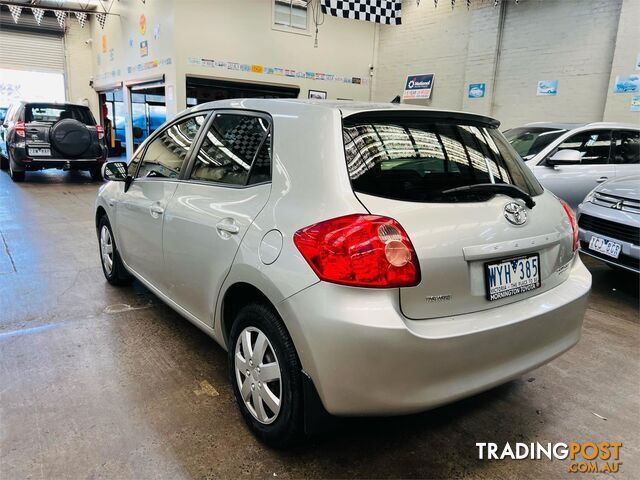 2009 Toyota Corolla Ascent ZRE152R Hatchback