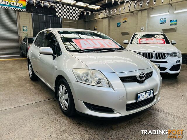 2009 Toyota Corolla Ascent ZRE152R Hatchback