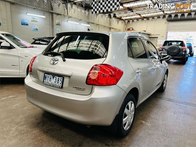 2009 Toyota Corolla Ascent ZRE152R Hatchback