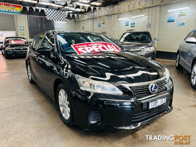 2012 Lexus CT CT200h Prestige ZWA10R Hatchback