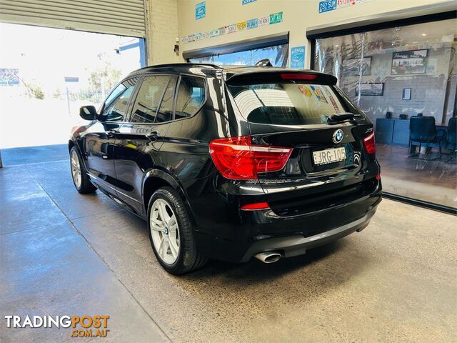 2013 BMW X3 xDrive20d F25 MY1112 Wagon