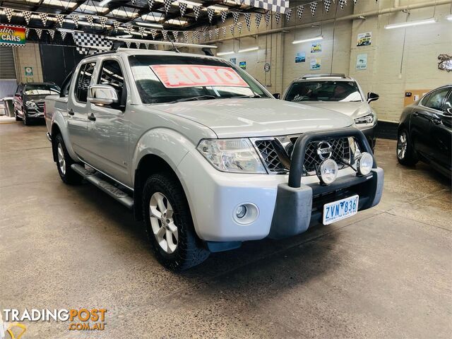 2013 Nissan Navara ST-X Blackline D40 S5 MY12 Utility