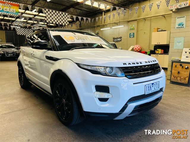 2012 Land Rover Range Rover Evoque SD4 Dynamic L538 12MY Wagon