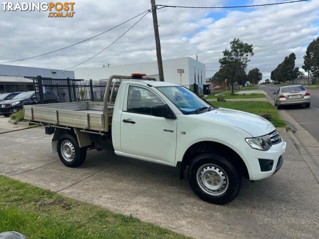 2013 MITSUBISHI TRITON GLX (4X2) MN MY13 CAB CHASSIS