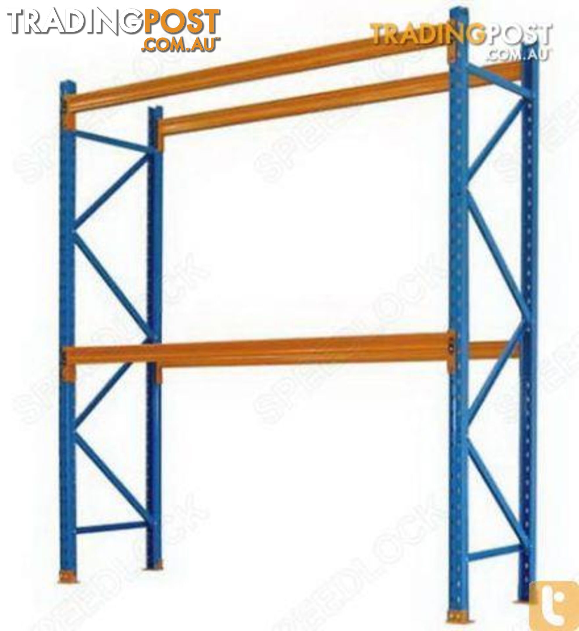 NEW PALLET RACKING FRAMES ONLY 3.6M RACK SHELF SHELVING