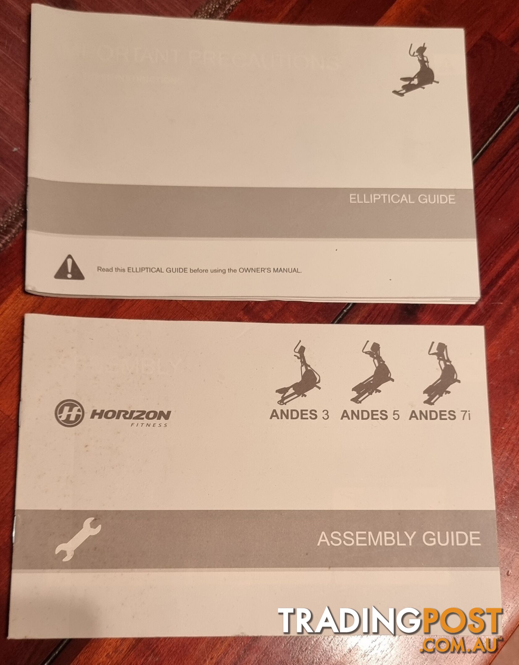 Elyptical trainer, Horizon Andes 3