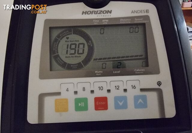 Elyptical trainer, Horizon Andes 3