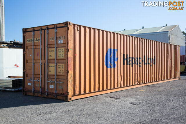 Used 40ft Shipping Containers Leongatha - From $3100 + GST