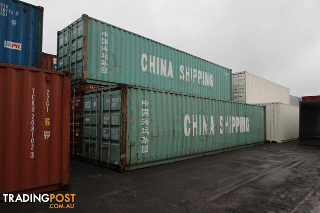 Used 40ft Shipping Containers Leongatha - From $3100 + GST