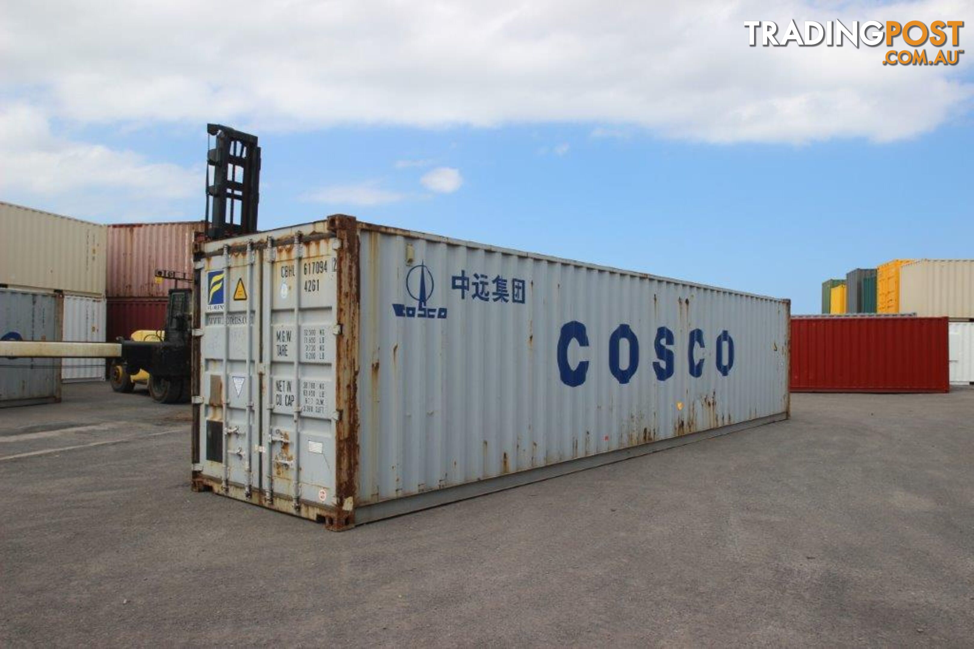 Used 40ft Shipping Containers Leongatha - From $3100 + GST