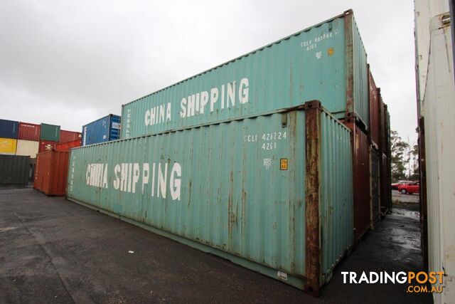 Used 40ft Shipping Containers Leongatha - From $3100 + GST